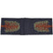 Handmade Navy Silk Table Runner Tree of Life Embroidery and Hand Beading - 18x72" Arcadia Home